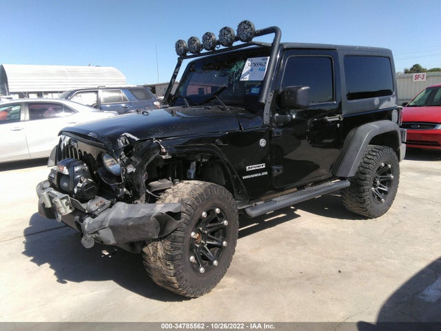 2014 JEEP WRANGLER SPORT VIN: 1C4GJWAGXEL144977