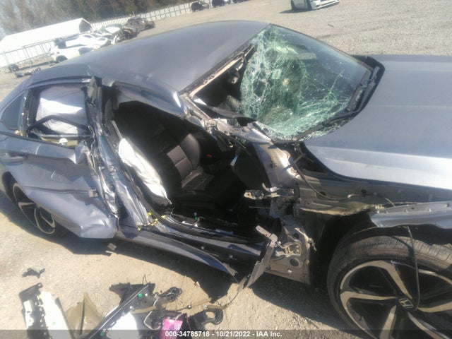 2018 HONDA ACCORD SEDAN SPORT 1.5T VIN: 1HGCV1F39JA077002