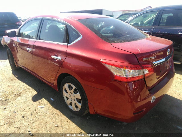 2014 NISSAN SENTRA S/FE+ S/SV/FE+ SV/SR/SL VIN: 3N1AB7AP7EL638536