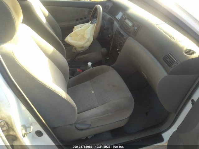 2005 TOYOTA COROLLA CE/S/LE VIN: 2T1BR32EX5C465682