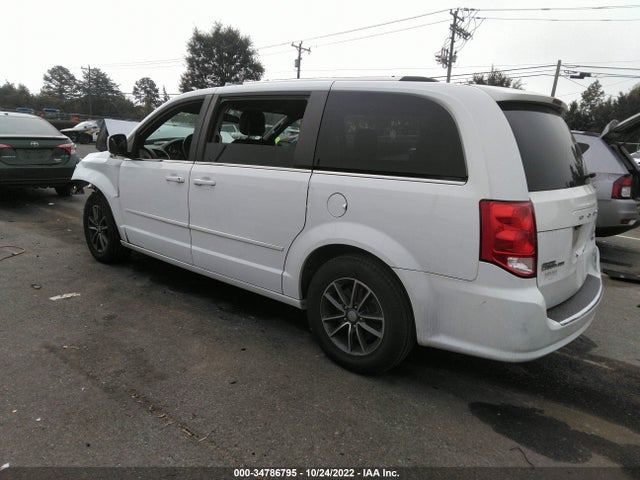 2017 DODGE GRAND CARAVAN SXT VIN: 2C4RDGCG9HR864852