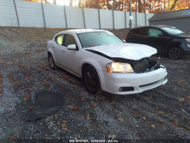 2013 DODGE AVENGER SXT VIN: 1C3CDZCB4DN626067