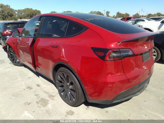 Tesla Model Y Performance 2022 7SAYGDEF9NF539649 Image 4
