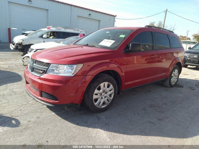 Dodge JOURNEY SE 2017 3C4PDCAB6HT676049 Image 2