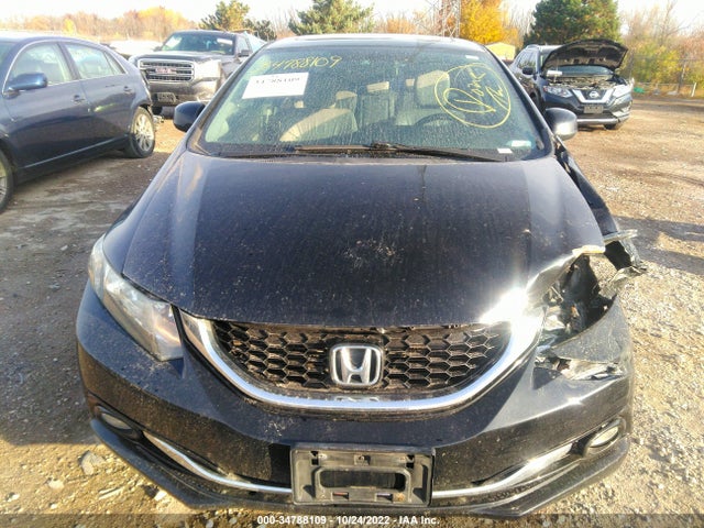 2013 HONDA CIVIC SDN EX-L VIN: 19XFB2F93DE013778