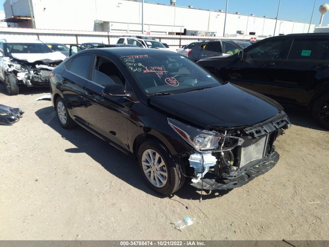 34788474 :رقم المزاد ، 3KPC24A69NE177534 vin ، 2022 Hyundai Accent Sel مزاد بيع