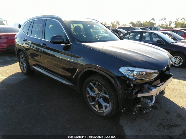 BMW X3 Sdrive30i 2021 IAAI 5UXTY3C09M9F20283