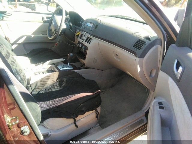 2006 HYUNDAI SONATA GLS/LX VIN: 5NPEU46F96H024225