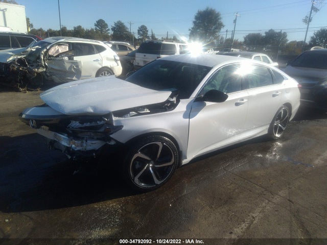 2021 HONDA ACCORD SEDAN SPORT VIN: 1HGCV1F30MA115124
