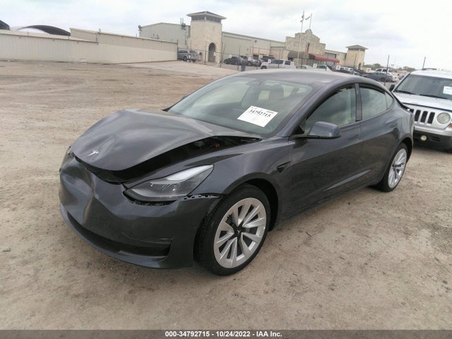 Tesla MODEL 3 2022 5YJ3E1EA7NF355164 Image 2