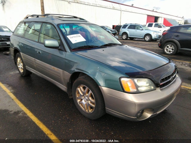 2001 SUBARU LEGACY WAGON OUTBACK LTD VIN: 4S3BH686117669299