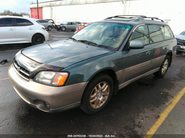 2001 SUBARU LEGACY WAGON OUTBACK LTD VIN: 4S3BH686117669299