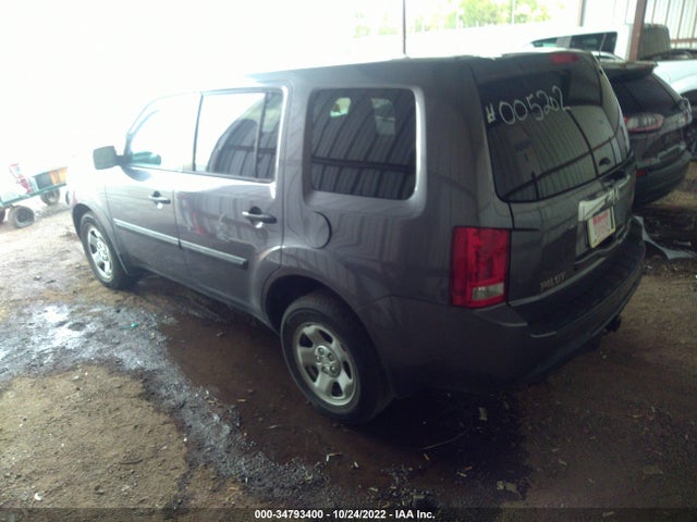 2014 HONDA PILOT LX VIN: 5FNYF4H23EB005202