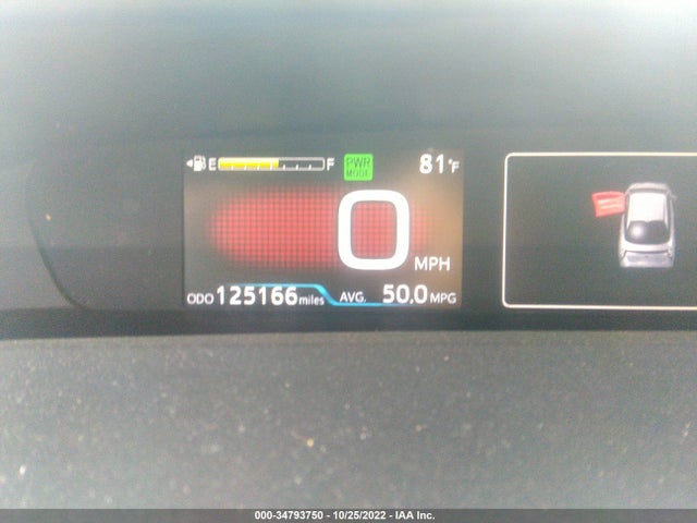 Toyota Prius Two 2016 JTDKBRFU7G3018229 Image 9