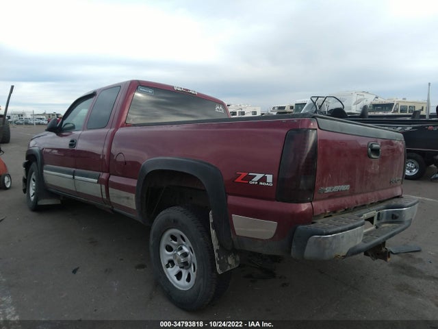 2005 CHEVROLET SILVERADO 1500 Z71 VIN: 2GCEK19B651324589