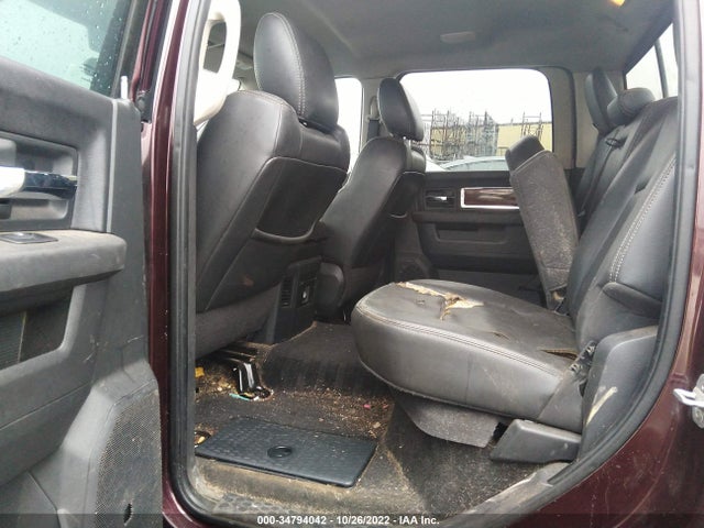 2012 RAM 1500 LARAMIE VIN: 1C6RD7NT1CS147516