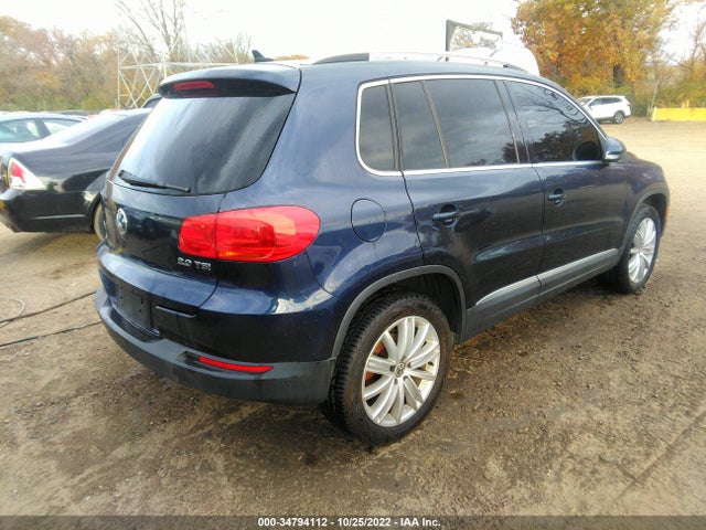 2012 VOLKSWAGEN TIGUAN SE VIN: WVGAV7AX9CW517000