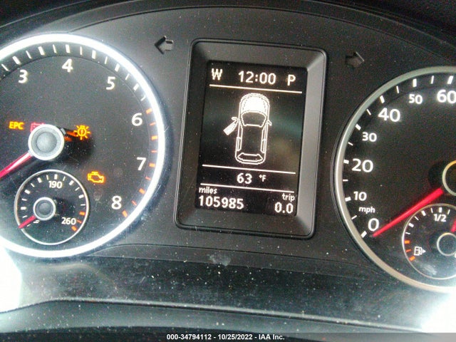 2012 VOLKSWAGEN TIGUAN SE VIN: WVGAV7AX9CW517000