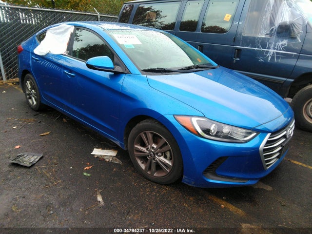 2018 HYUNDAI ELANTRA SEL VIN: 5NPD84LF7JH241897