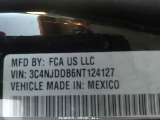 3C4NJDDB6NT124127 Jeep Compass Trailhawk