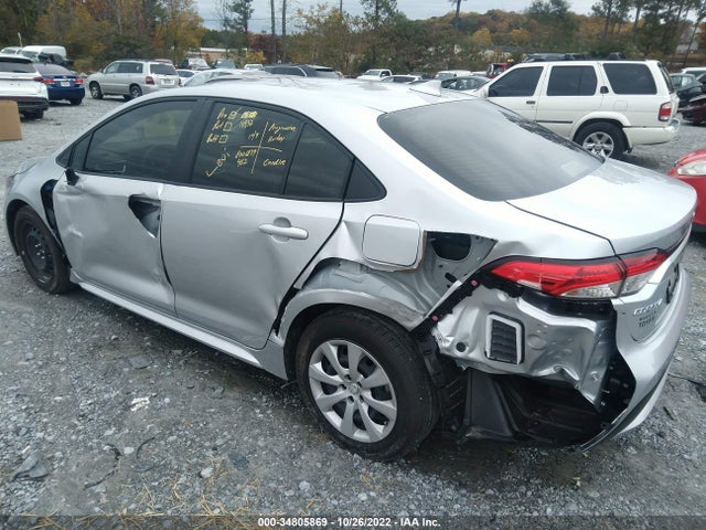 2022 TOYOTA COROLLA LE VIN: JTDEPMAE8N3015094