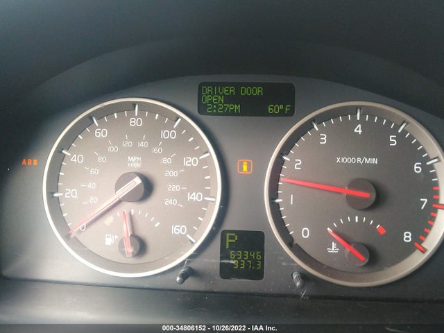 YV1MS682862196345 Volvo S40 2.5l Turbo