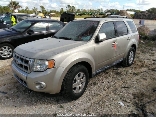 2011 FORD ESCAPE LIMITED VIN: 1FMCU0EG2BKB10140