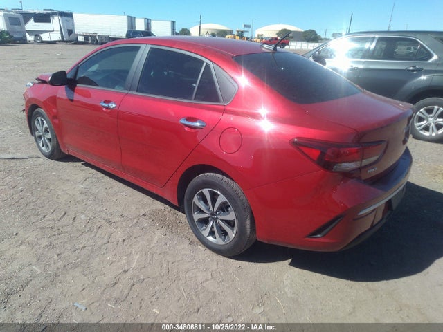 2022 KIA RIO S VIN: 3KPA24AD3NE475681