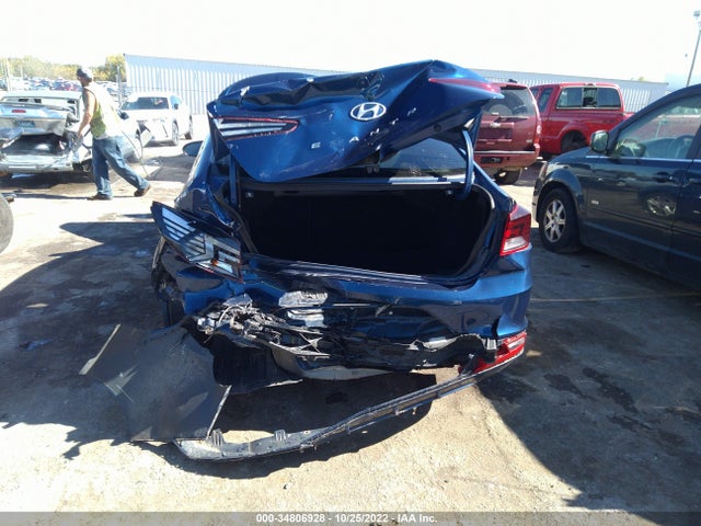2019 HYUNDAI ELANTRA SEL VIN: 5NPD84LF1KH409499