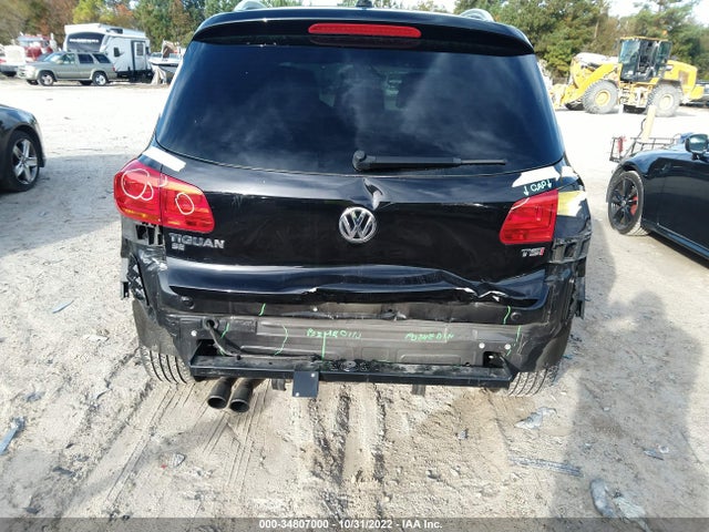 2016 VOLKSWAGEN TIGUAN SE VIN: WVGAV7AX5GW599281