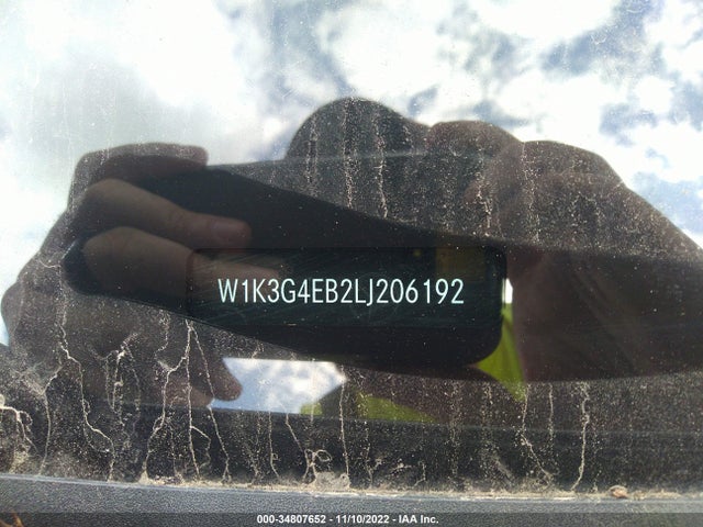 2020 Mercedes-Benz A-Class, VIN: W1K3G4EB2LJ206192
