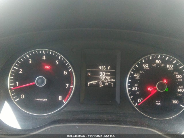 2014 VOLKSWAGEN JETTA SEDAN SE VIN: 3VWD07AJ3EM368885