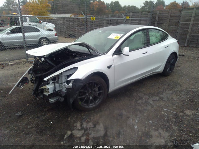 Tesla MODEL 3 2021 5YJ3E1EBXMF960657 Image 2