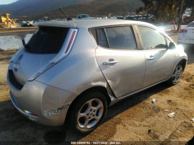 2012 NISSAN LEAF SL VIN: JN1AZ0CP7CT024370