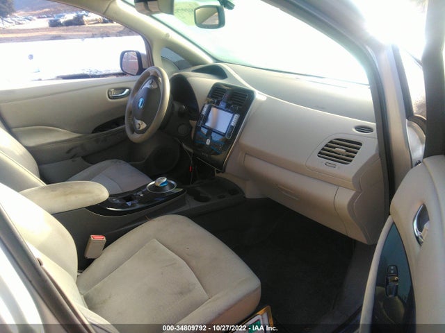 2012 NISSAN LEAF SL VIN: JN1AZ0CP7CT024370