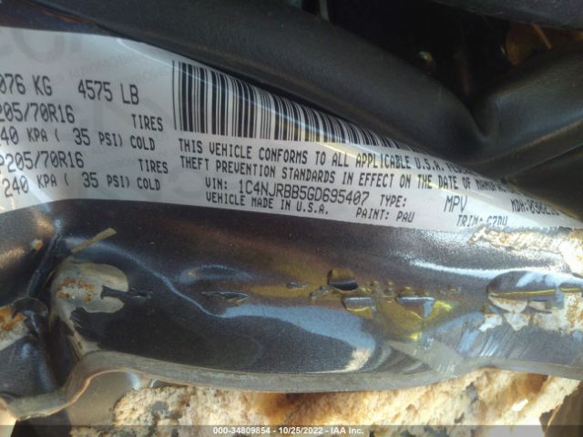 1C4NJRBB5GD695407 Jeep Patriot Sport