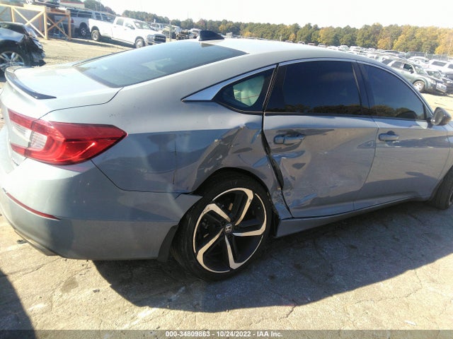 2022 HONDA ACCORD SEDAN SPORT VIN: 1HGCV1F34NA021457