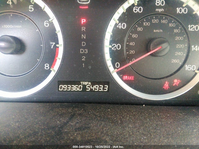 2011 HONDA ACCORD SDN EX-L VIN: 1HGCP2F80BA123586