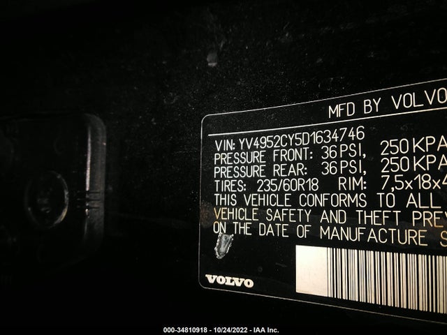 Volvo XC90 2013 YV4952CY5D1634746 Image 11