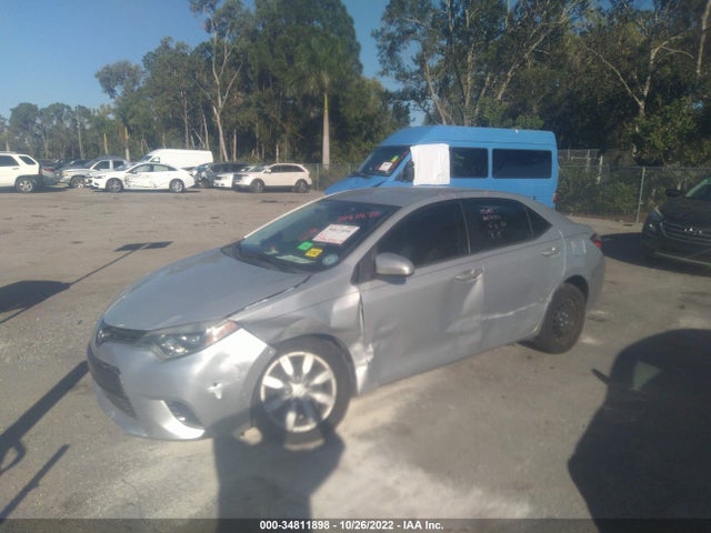 2016 TOYOTA COROLLA L/LE/S/S PLUS/LE PLUS VIN: 2T1BURHEXGC684945