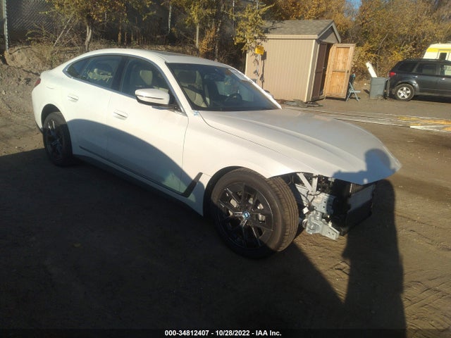BMW I4 Edrive40 2022 IAAI WBY73AW09NFN09378
