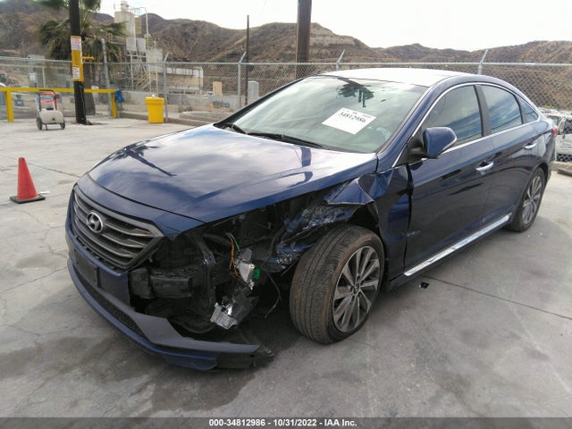2015 HYUNDAI SONATA 2.4L SPORT VIN: 5NPE34AF8FH240853