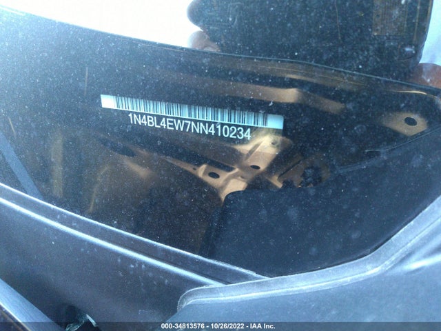 Nissan Altima 2.5 Sl 2022 1N4BL4EW7NN410234 Image 9