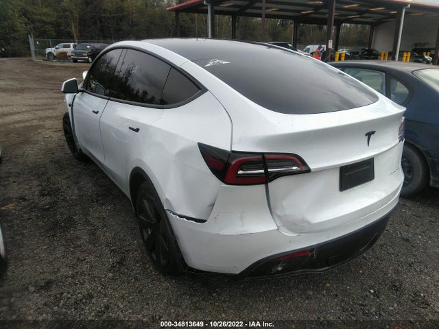 2022 TESLA MODEL Y LONG RANGE VIN: 7SAYGDEEXNF432942