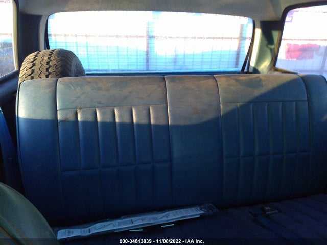 1995 FORD BRONCO U100 VIN: 1FMEU15N3SLB45289