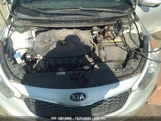 2016 KIA FORTE LX VIN: KNAFK4A6XG5485580