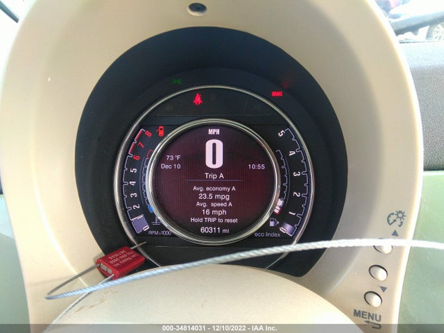 2015 Fiat 500, VIN: 3C3CFFARXFT581986