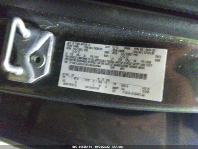 1FMCU0GX3EUB45694 Ford ESCAPE SE