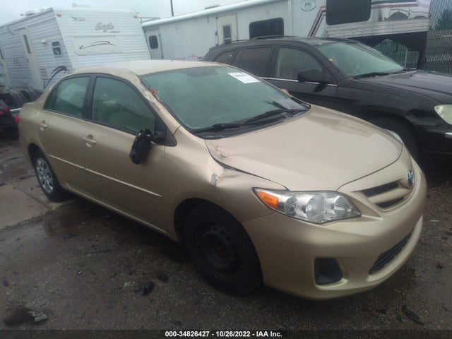 2011 TOYOTA COROLLA LE VIN: 2T1BU4EE3BC711127