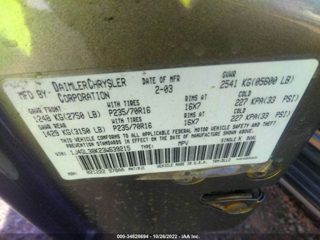 1J4GL38K23W639215 Jeep Liberty Renegade
